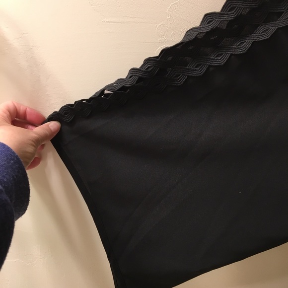 Zac & Rachel Black blouse - 1X - NWT - Picture 5 of 8